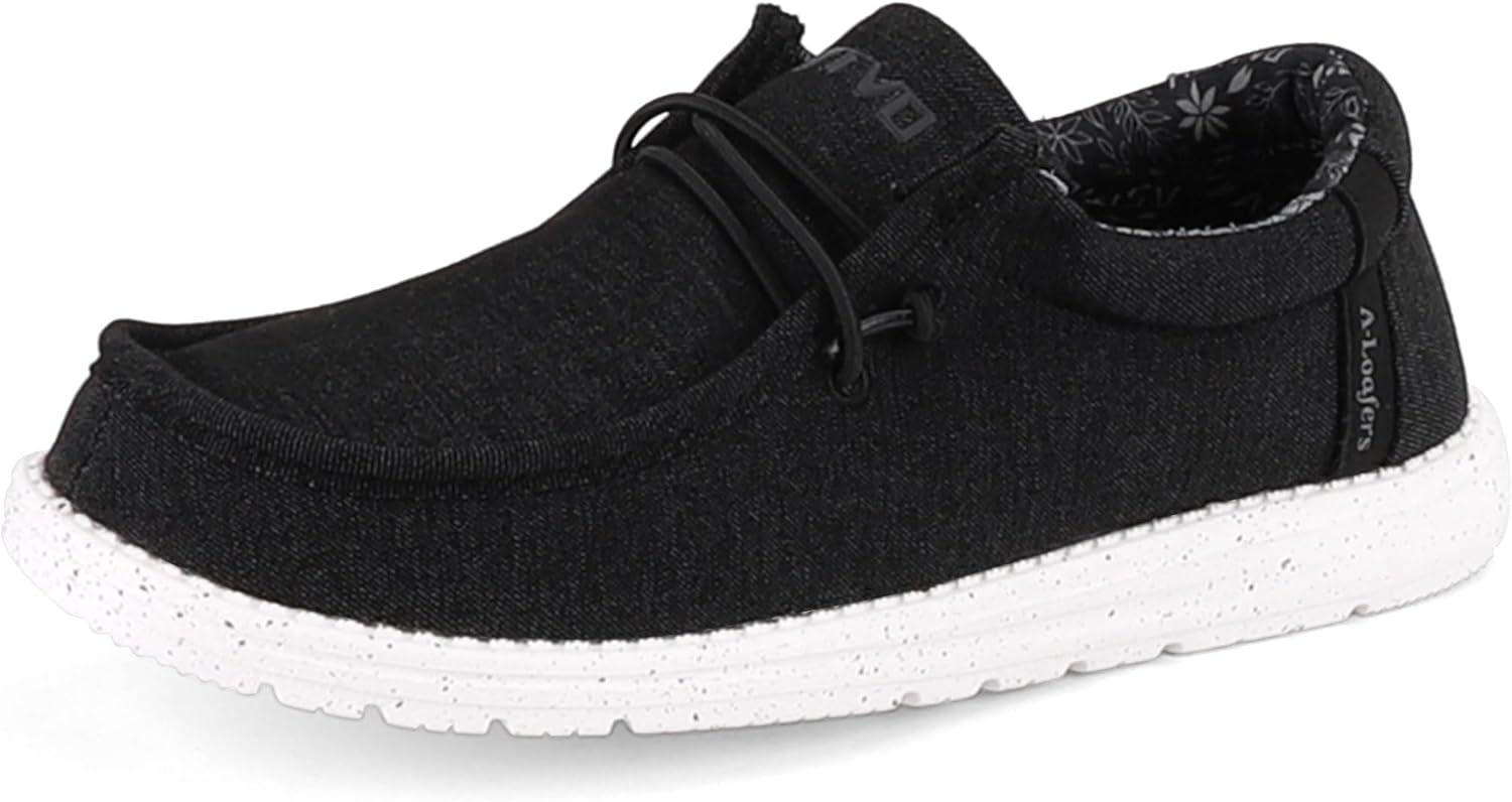 

Мужские широкие лоферы и слипоны ASITVO, Большие размеры повседневной обуви на каждый день, Широкий носок, черный/угольный