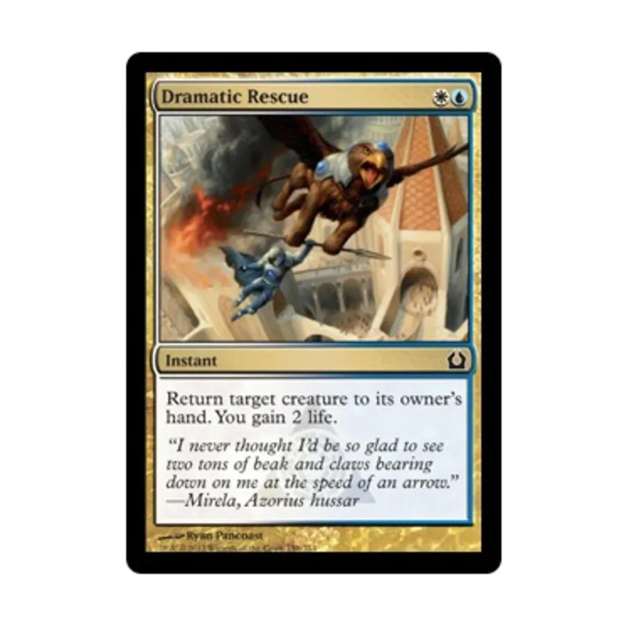 

CCG Драматическое спасение (С) (фольга), MTG - Return to Ravnica