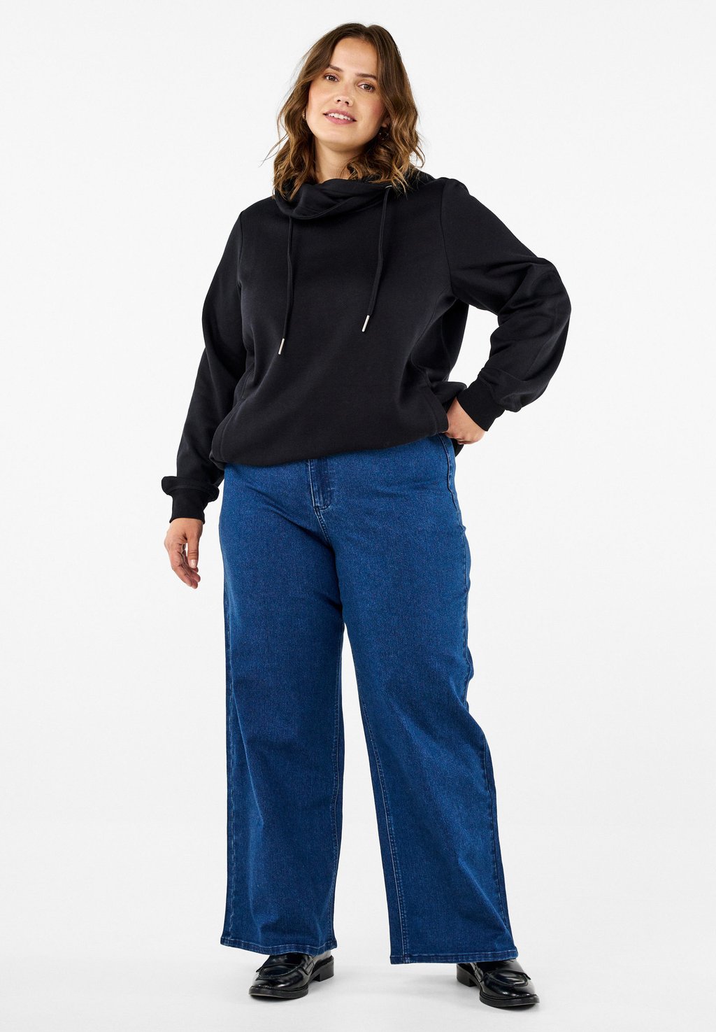 

Джинсы прямого покроя FLASH Zizzi, деним