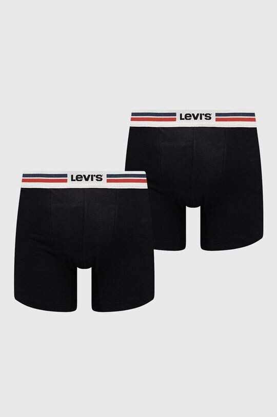 

2 упаковки боксеров Levi's, черный