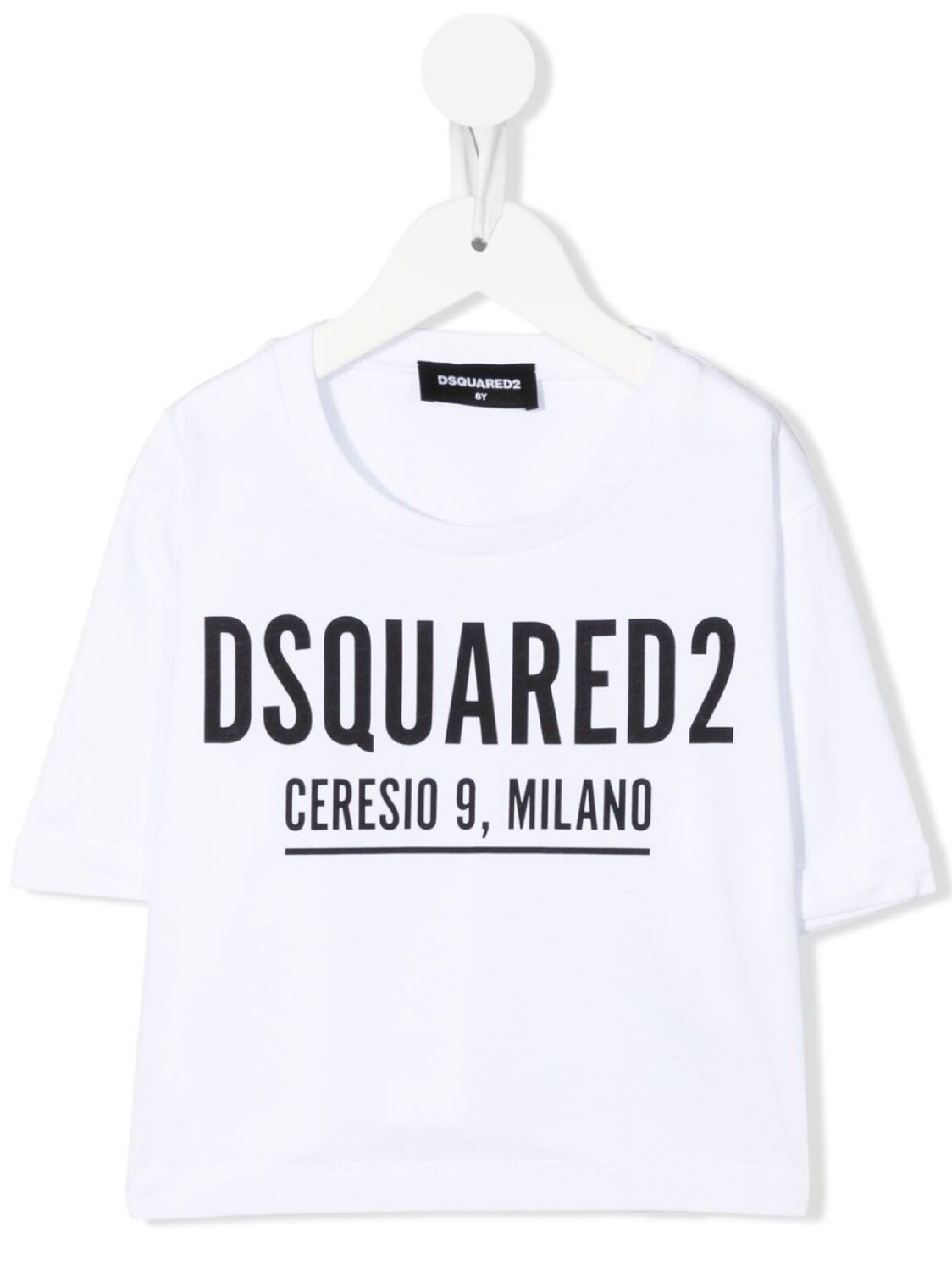 

DSQUARED2 KIDS футболка с логотипом, белый
