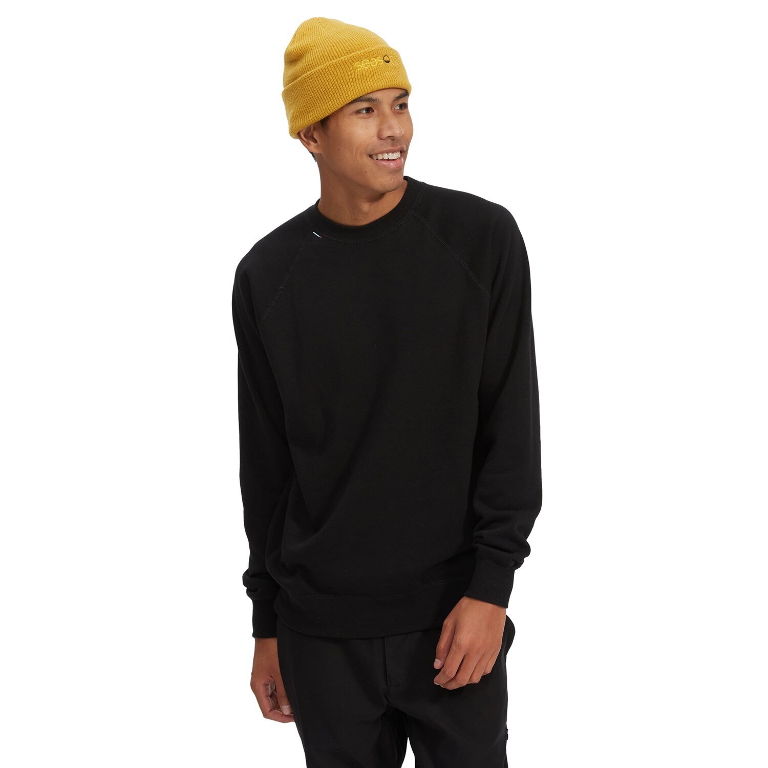 

Толстовка Season Lolo Raglan Crew Unisex, черный