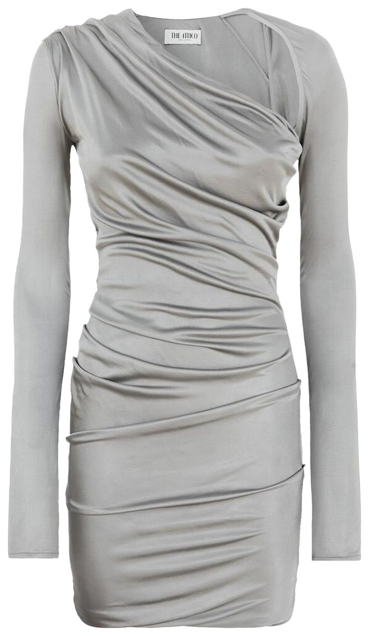 

Платье The Attico Mini Dress 'Grey', серый