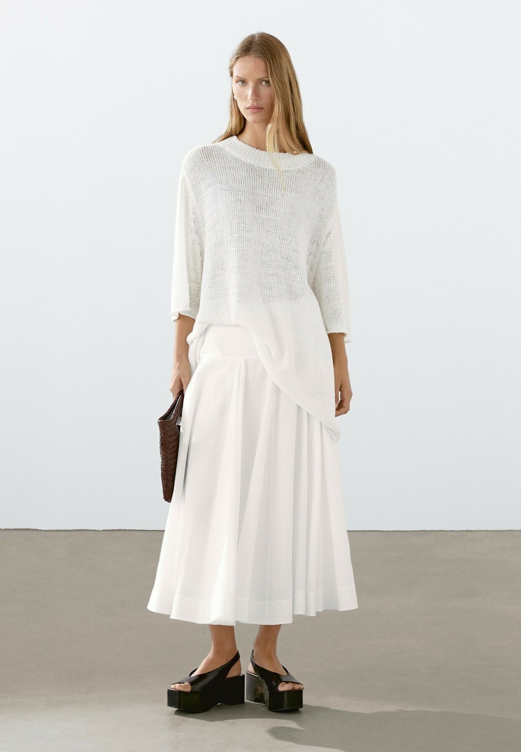 

Джемпер Massimo Dutti, белый