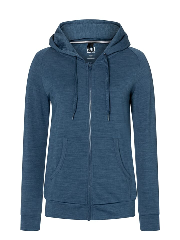 

Спортивная куртка super.natural Sweatjacke, синий