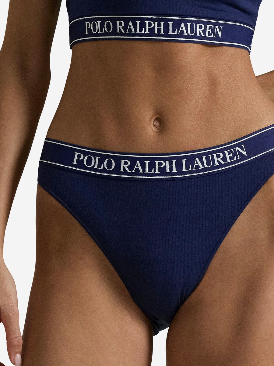 Трусики Polo Ralph Lauren Essentials, темно-синий — фото 3