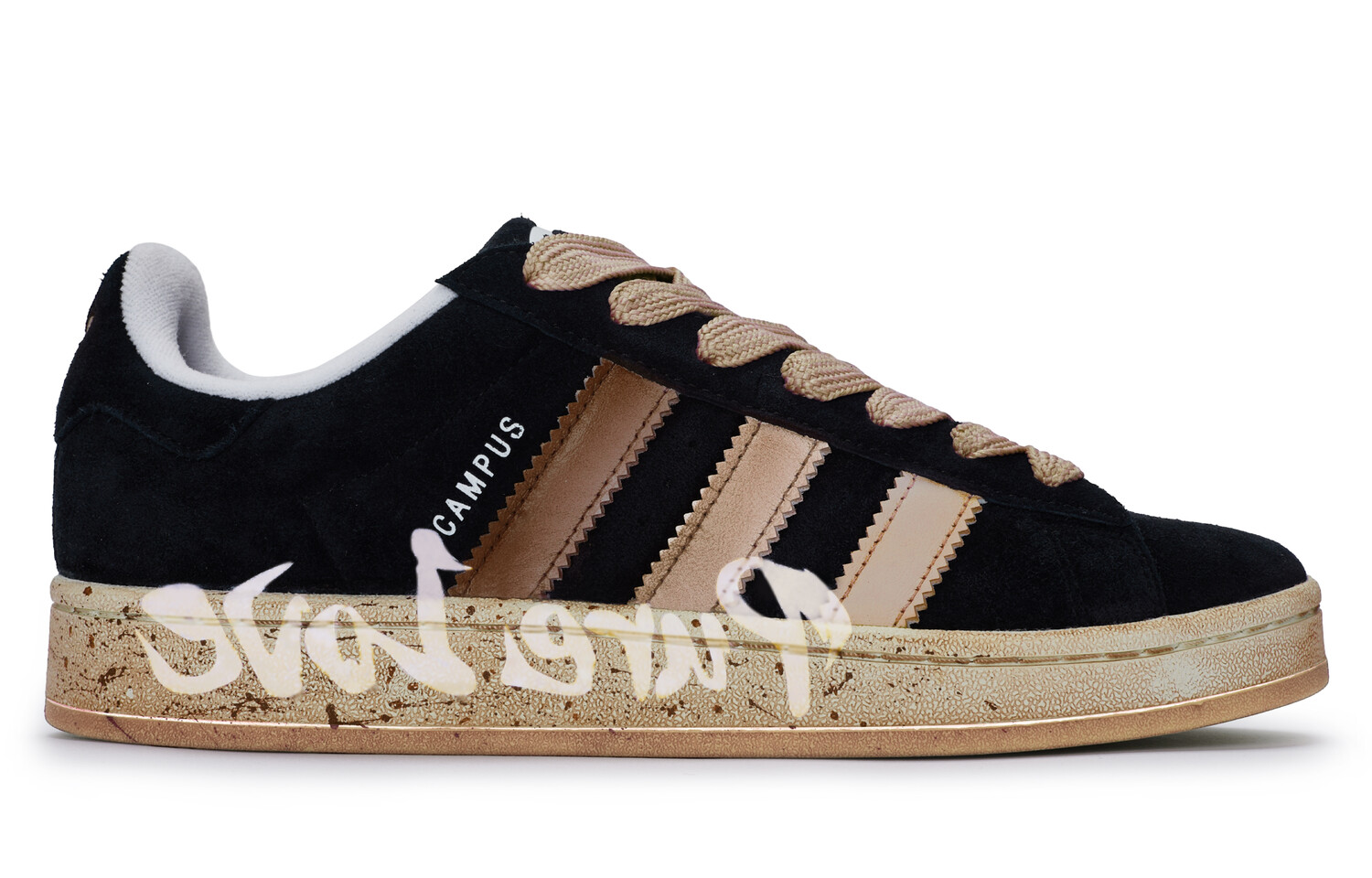 Adidas originals Кроссовки для скейтбординга CAMPUS 00s унисекс, Black/Brown — фото 2