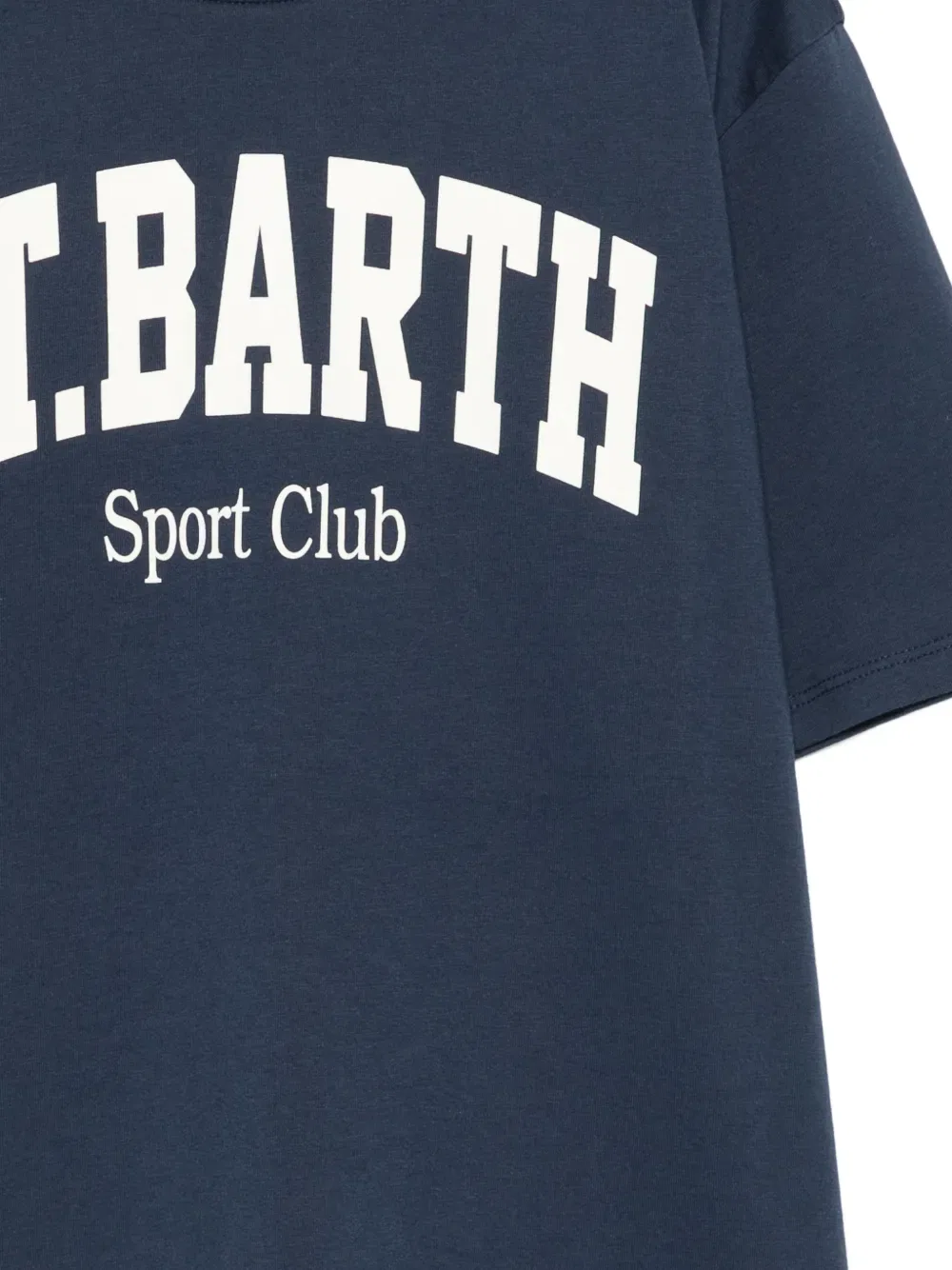 Футболка спортивного клуба Денвера Mc2 Saint Barth Kids, синий — фото 3