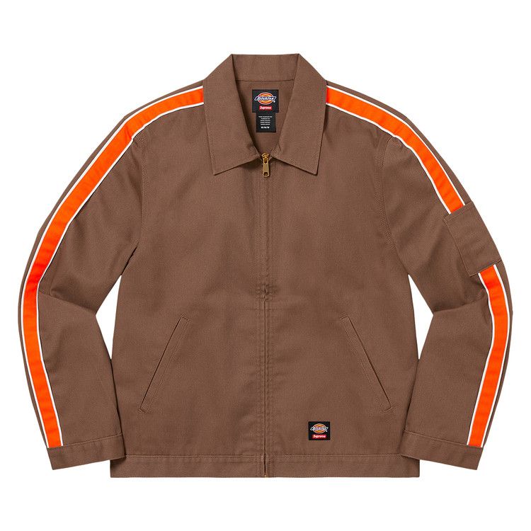 

Куртка Supreme x Dickies Stripe Eisenhower Jacket, Brown