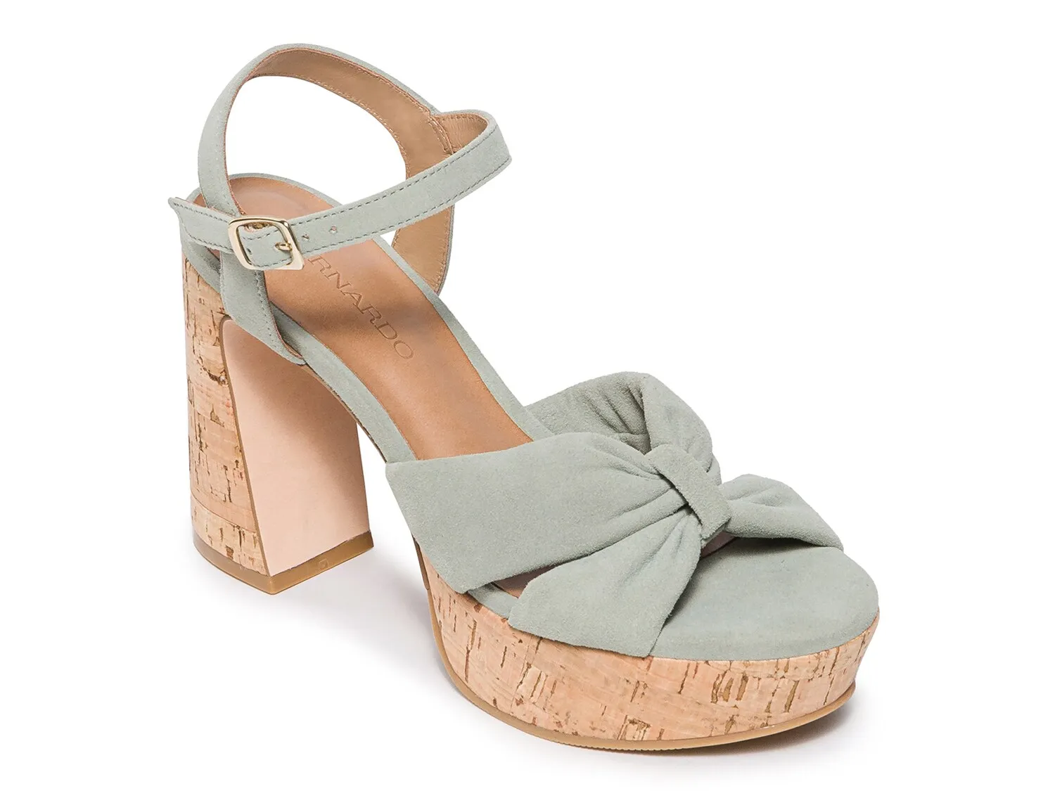 Сандалии Veronika Platform Sandal Bernardo, зеленый