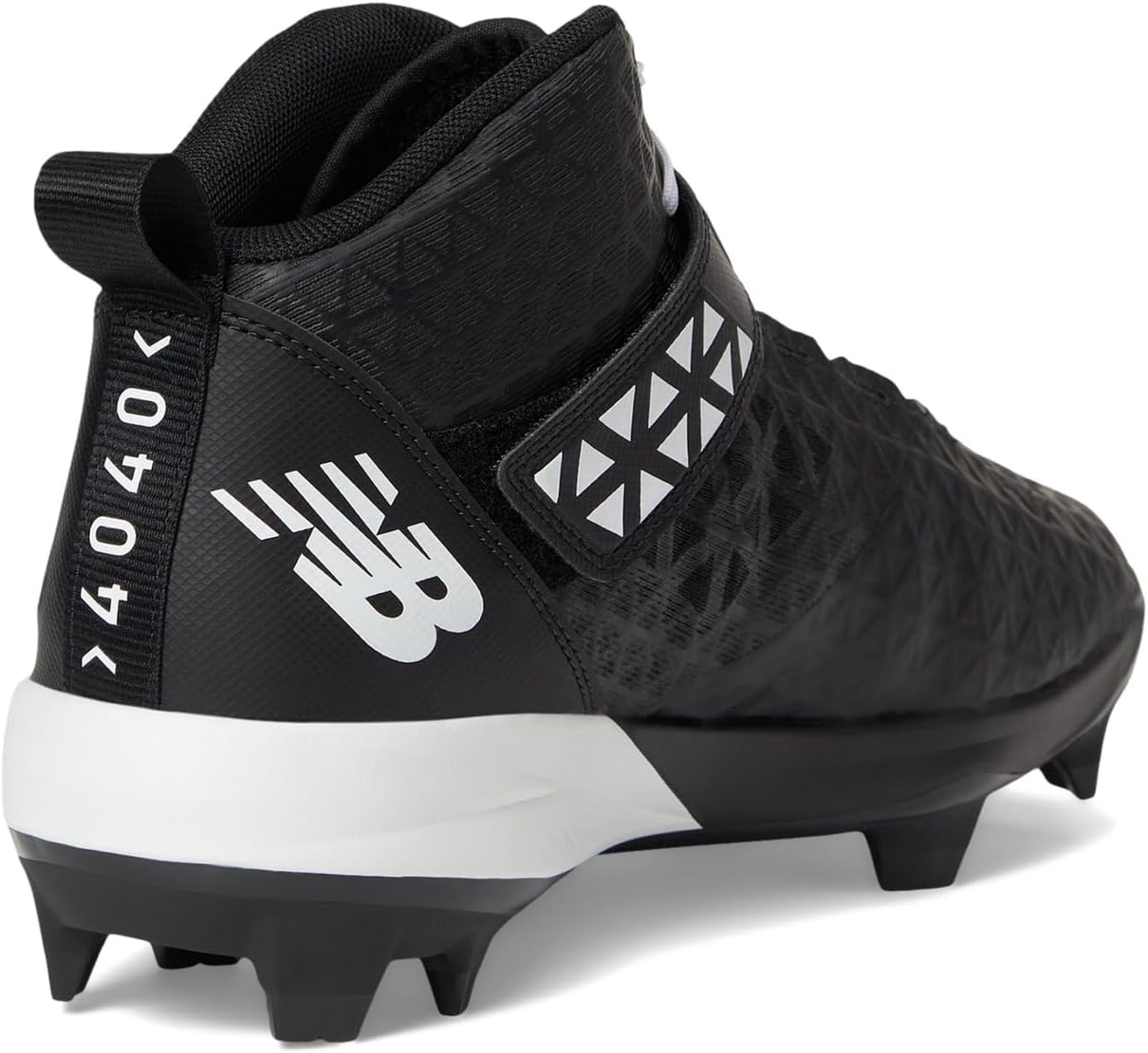 Мужские бейсбольные бутсы New Balance FuelCell 4040 V8 Mid-Molded, Black/White — фото 3