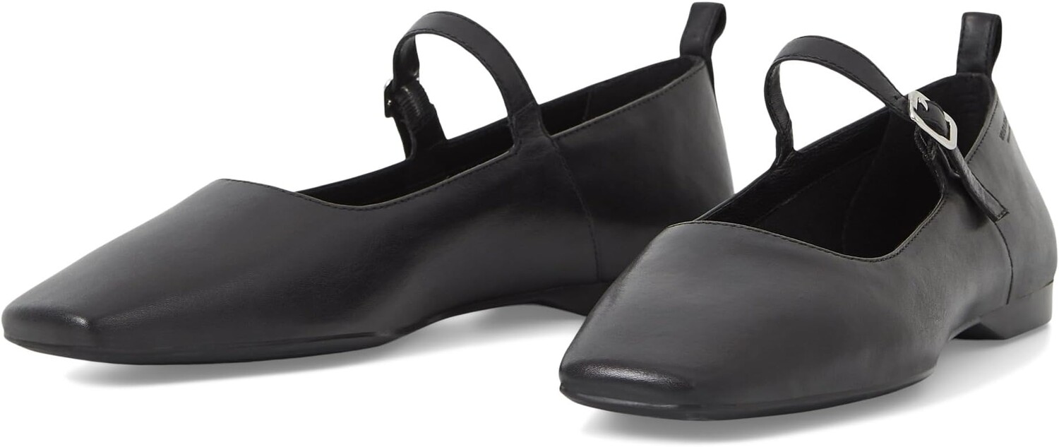 Балетки Delia Leather Mary Jane Flat Vagabond Shoemakers, черный