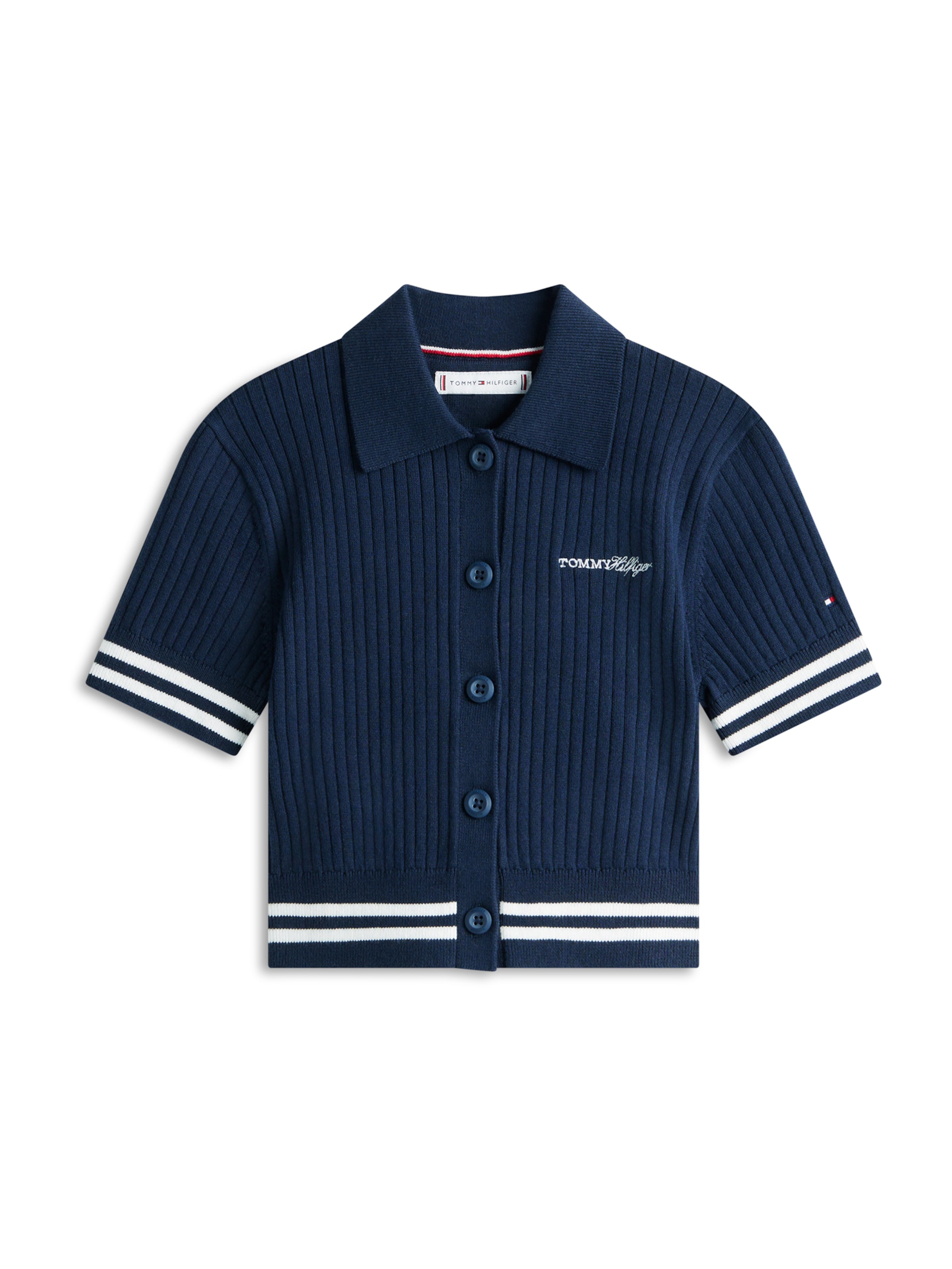 

TOMMY HILFIGER Вязаный кардиган в морском синем