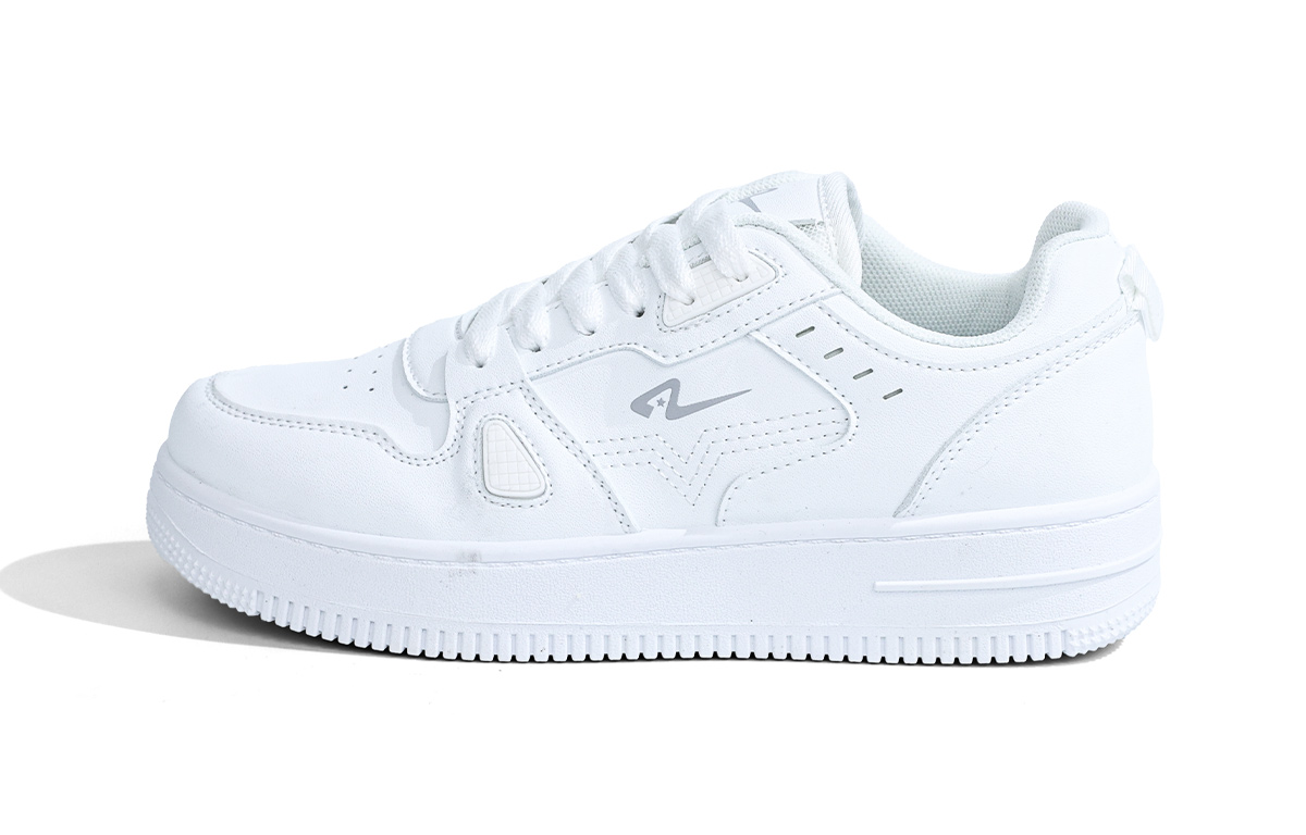 

Кроссовки RENBEN Skateboarding Shoes Women's Low-top, белый