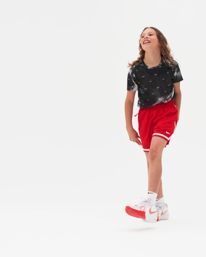 Шорты Nike DNA, цвет University Red/White — фото 2