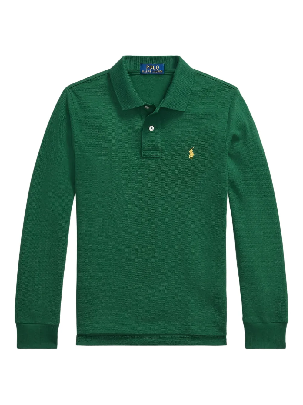 

Рубашка поло с длинными рукавами POLO RALPH LAUREN KIDS, зеленый