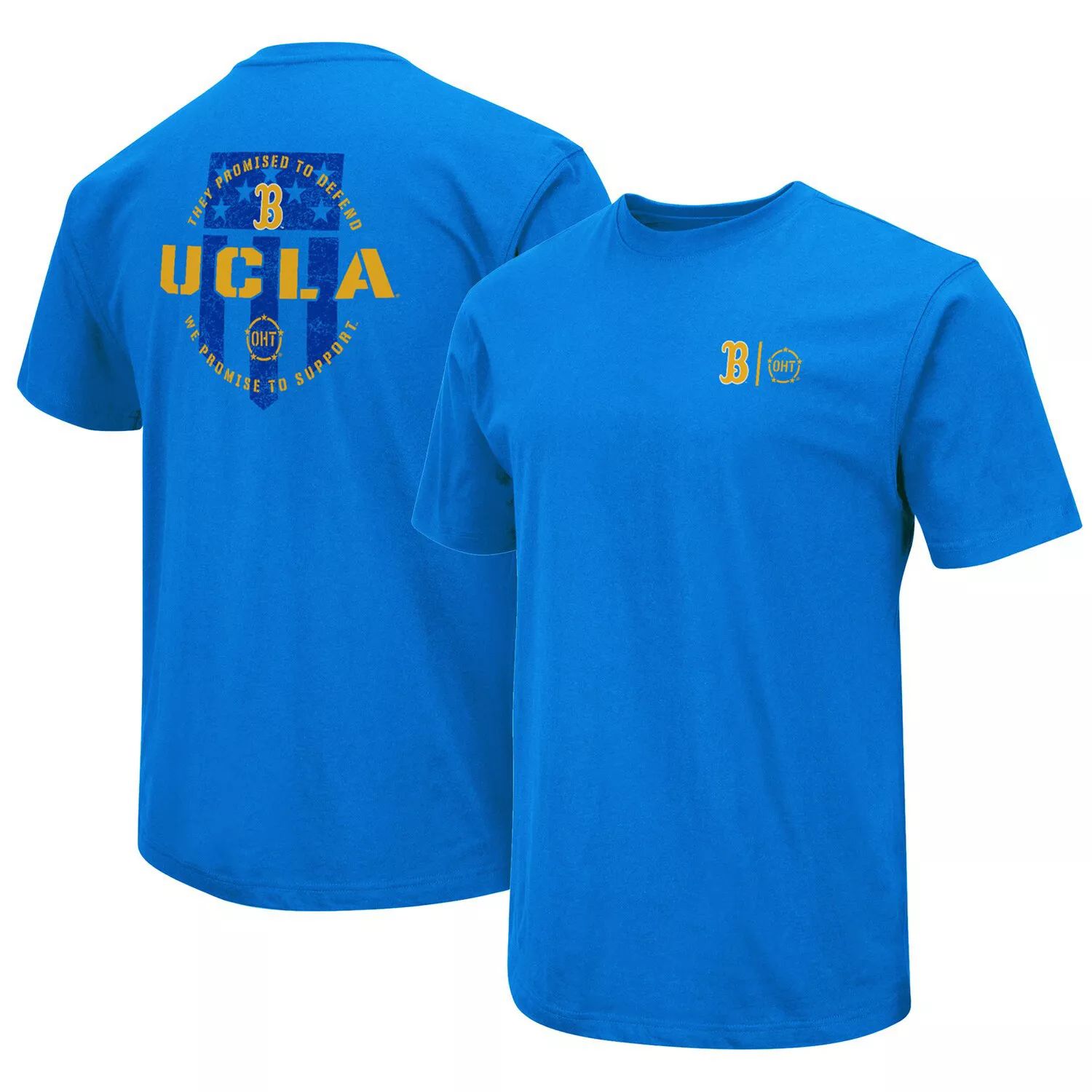 

Мужская синяя футболка UCLA Bruins OHT Military Appreciation Colosseum, Синий, Мужская синяя футболка UCLA Bruins OHT Military Appreciation Colosseum