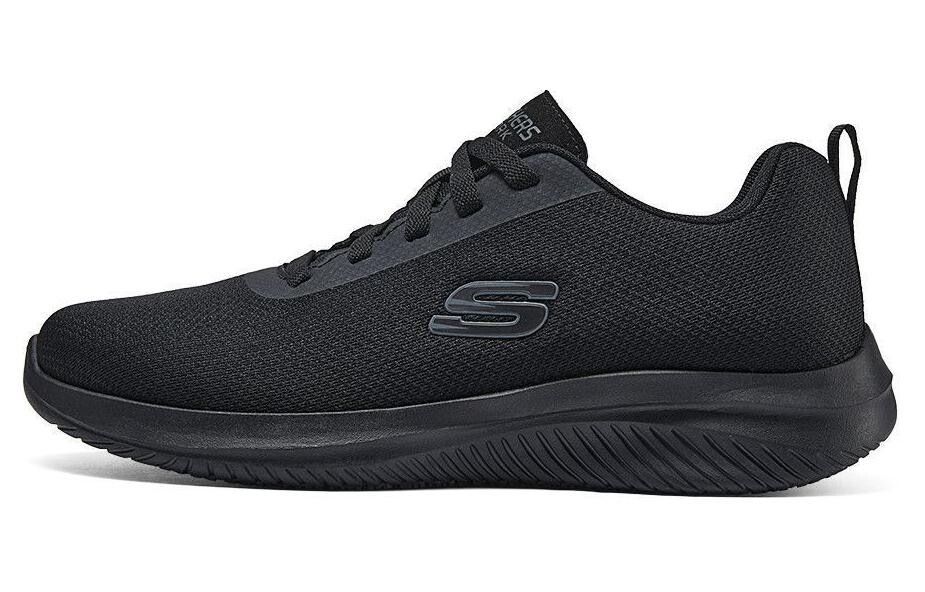

Кеды мужские низкие черные Skechers