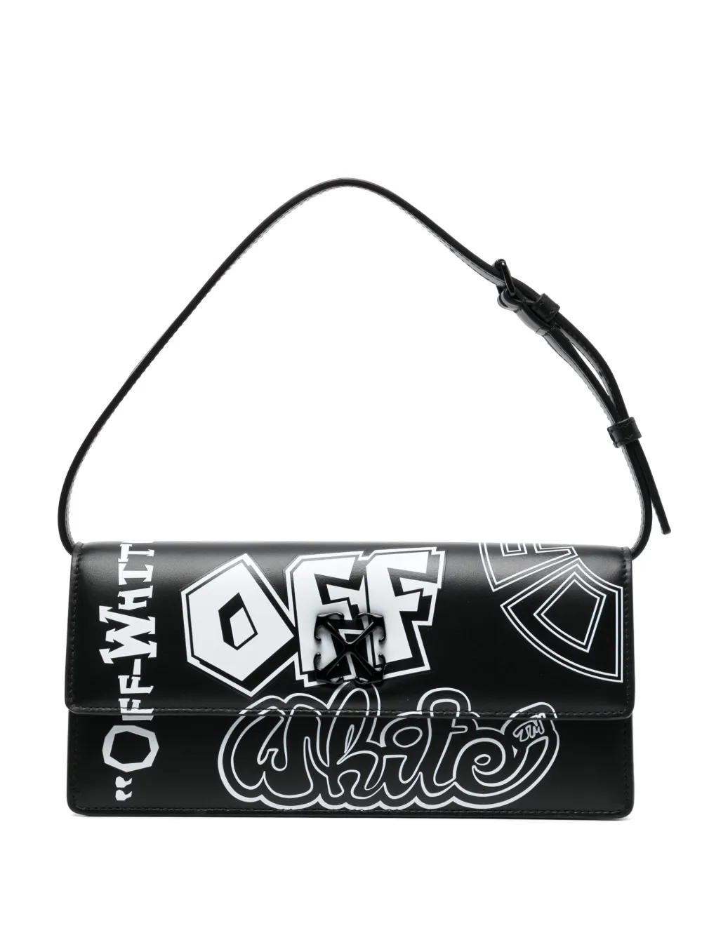 

Сумка на плечо с логотипом OFF-WHITE, черный
