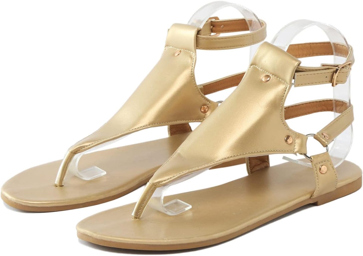 

Женские сандалии-вьетнамки с открытым носком, повседневные сандалии с завязками на щиколотке, винтажные замшевые кожаные плоские сандалии с пряжкой на щиколотке, летние обувь для отпуска Zwrxw, C01