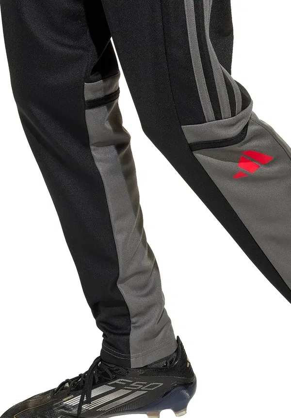 Спортивные штаны Adidas Performance Fussball teamsport squadra trainings tracksuit bottoms, черно-серые — фото 3