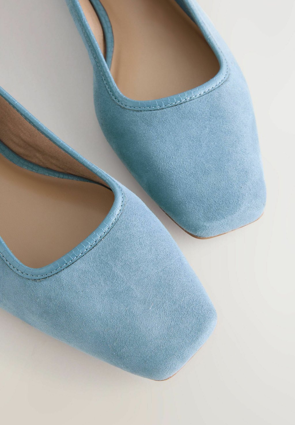 Балетки REGULAR FIT - FOREVER COMFORT SQUARE TOE Next, синий — фото 4
