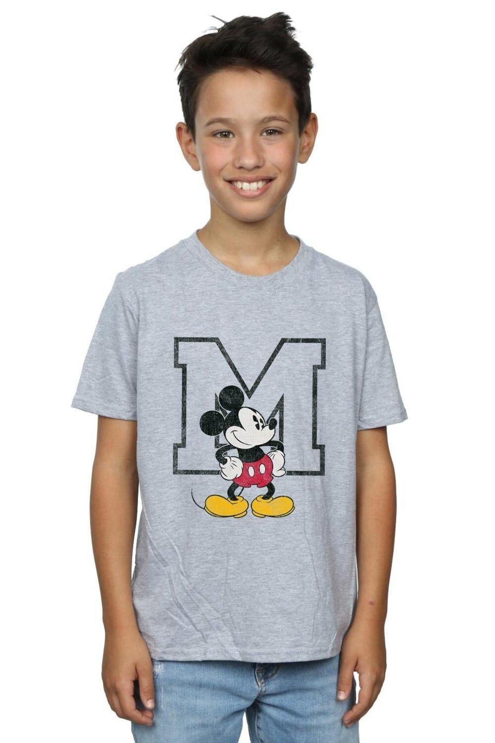 

Классическая футболка с Микки Маусом M Disney, серый