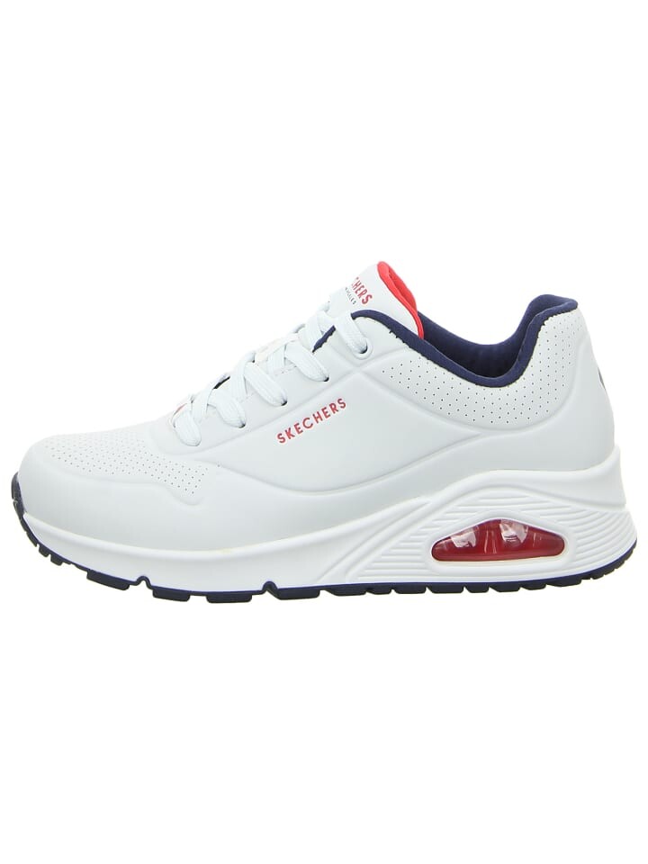 Кроссовки на шнуровке Skechers Sneaker, белый — фото 2