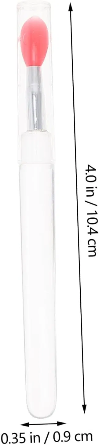 Набор кистей для губ Silicone Lip Brush WOFASHPURET 6 шт — фото 4