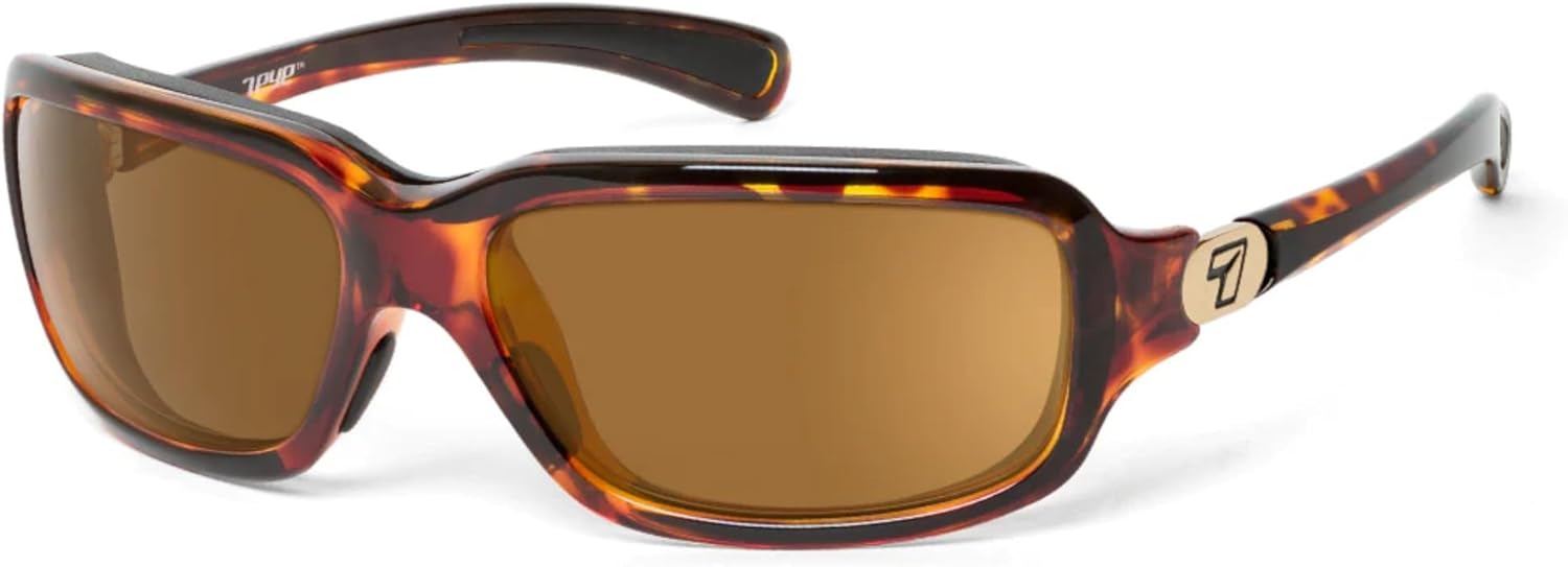 

7 солнцезащитных очков EYE MARIN с ветрозащитной подкладкой и мягкой вставкой для использования на открытом воздухе, 100% защита от UVA + UVB излучения 7 EYE, Black Carbon Frame/Sharpview Copper Lenses