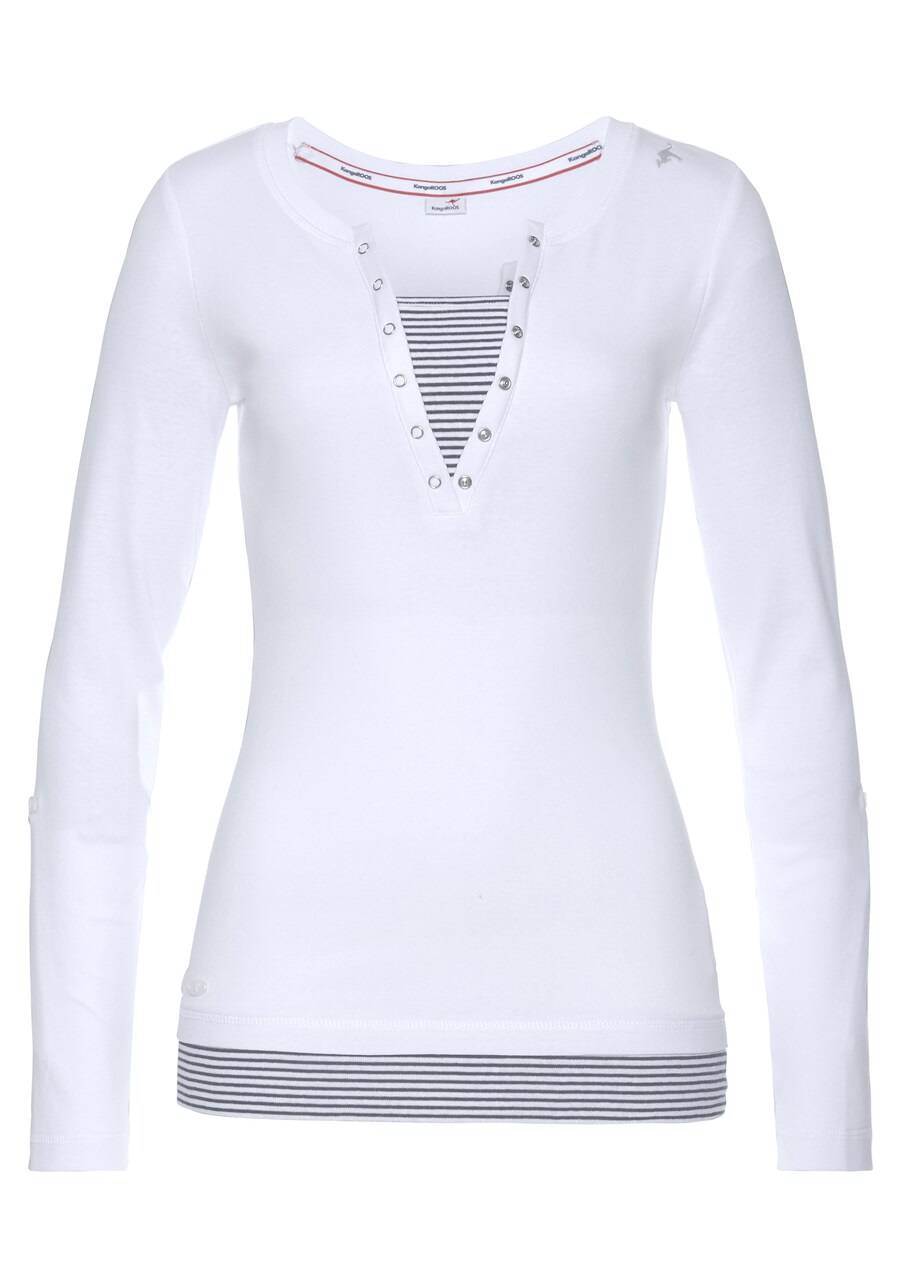 

Лонгслив KangaROOS, White