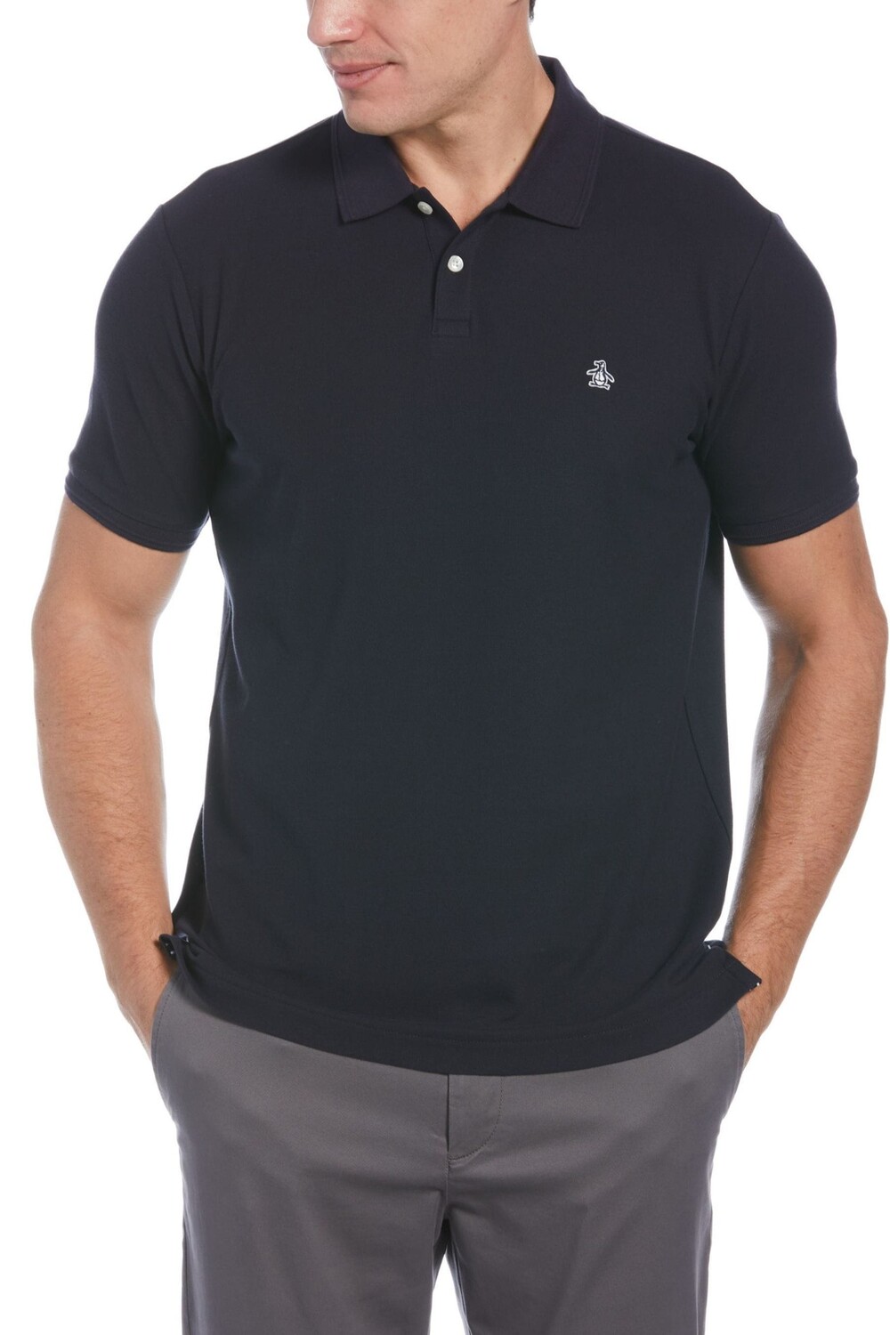 

Поло папочка пике Original Penguin, синий