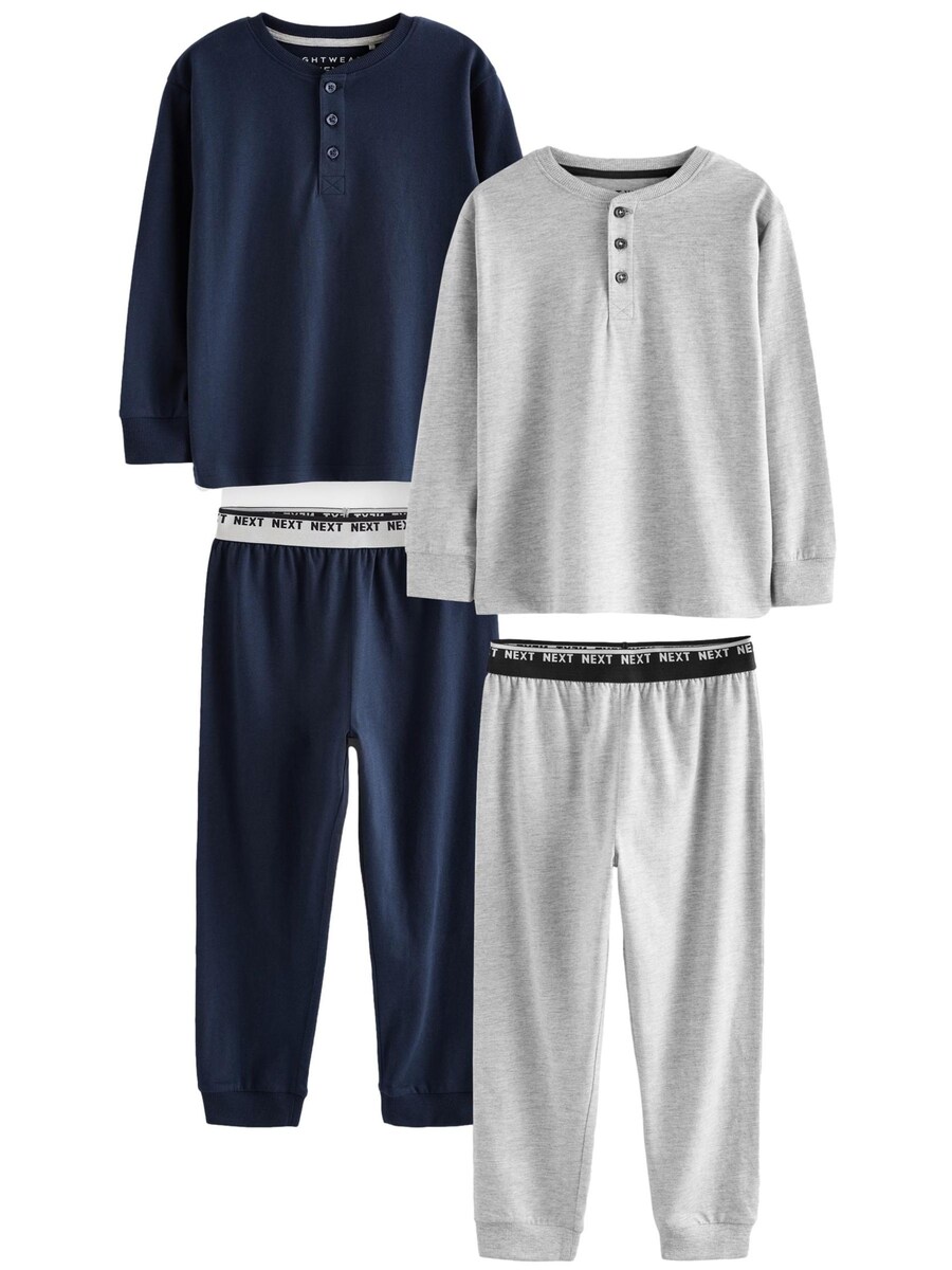 

Пижама Next, цвет Navy/Grey
