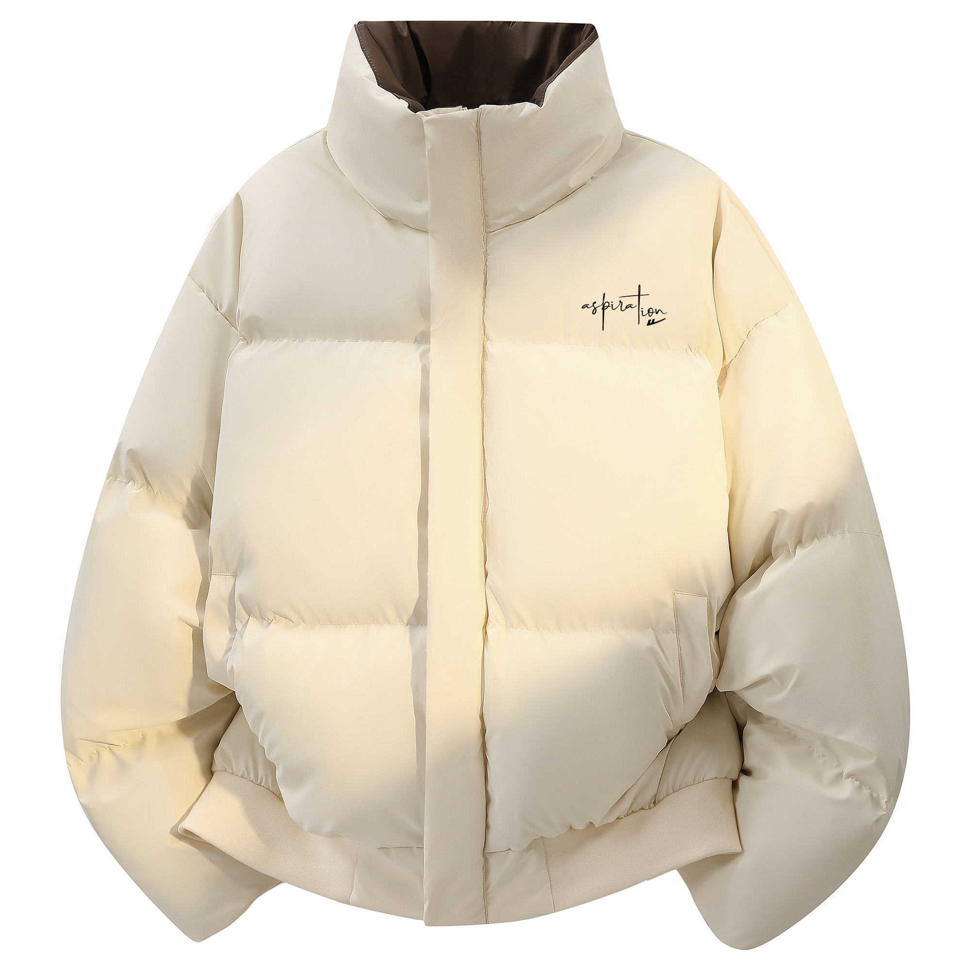 

Пуховик Unisex Stand Collar Moderate Padded WARRIOR, хаки