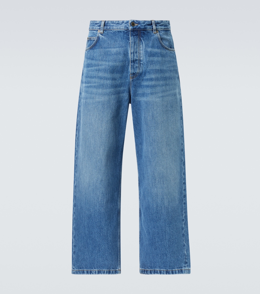 

Прямые джинсы средней посадки Loewe, Vintage Blue