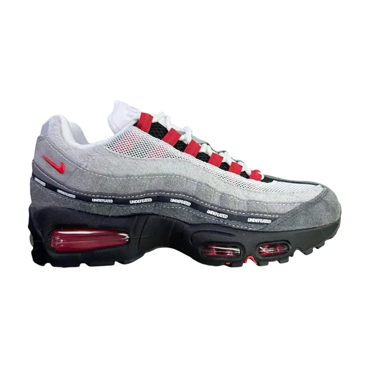 Кроссовки Undefeated x Nike Air Max 95 'Bright Crimson'