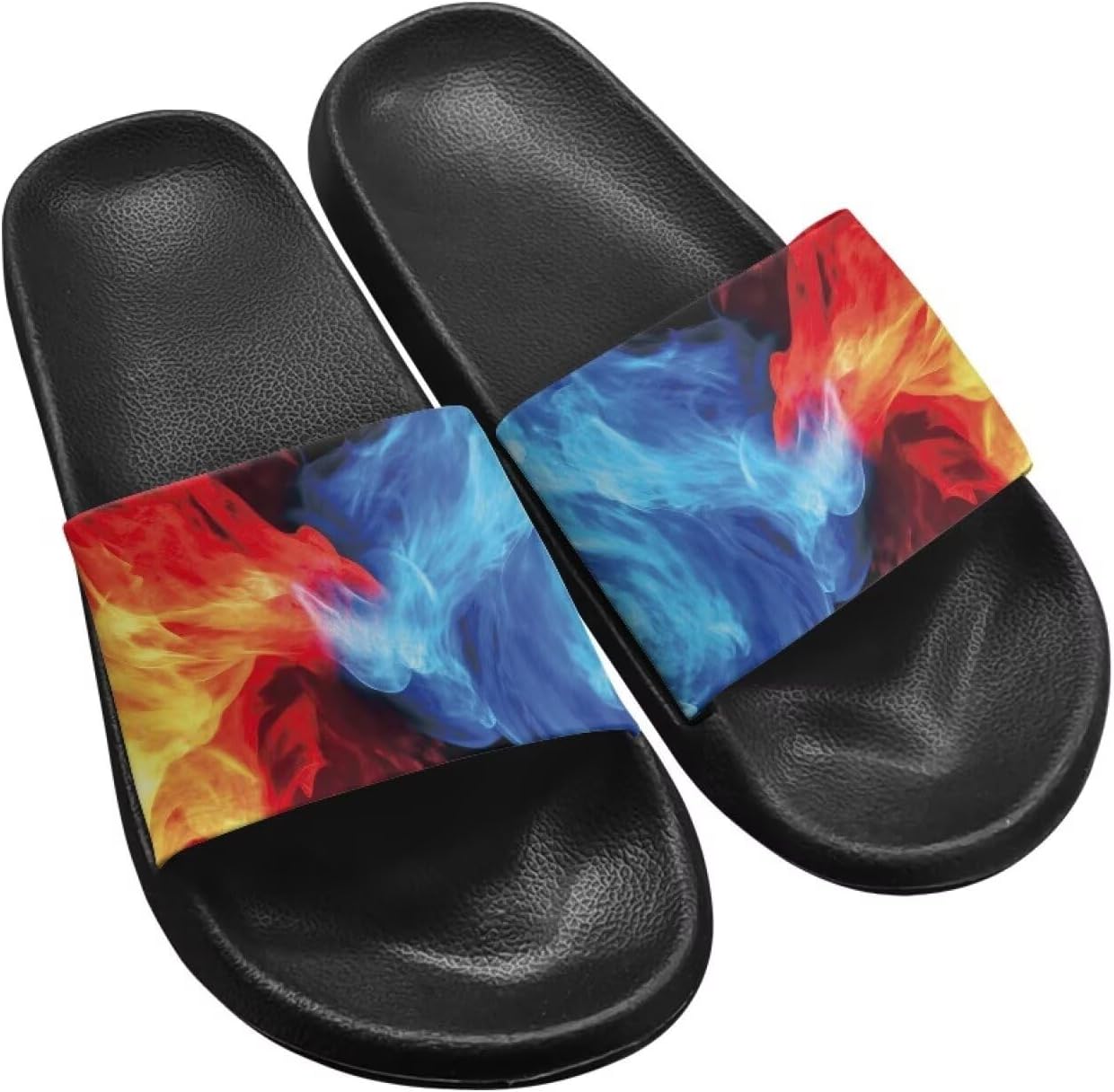 

Мужские шлепанцы Twousenru Cloud Pillow, удобные, толстые, противоскользящие, легкие, для дома, улицы и душа, размер США 6-11, Flame