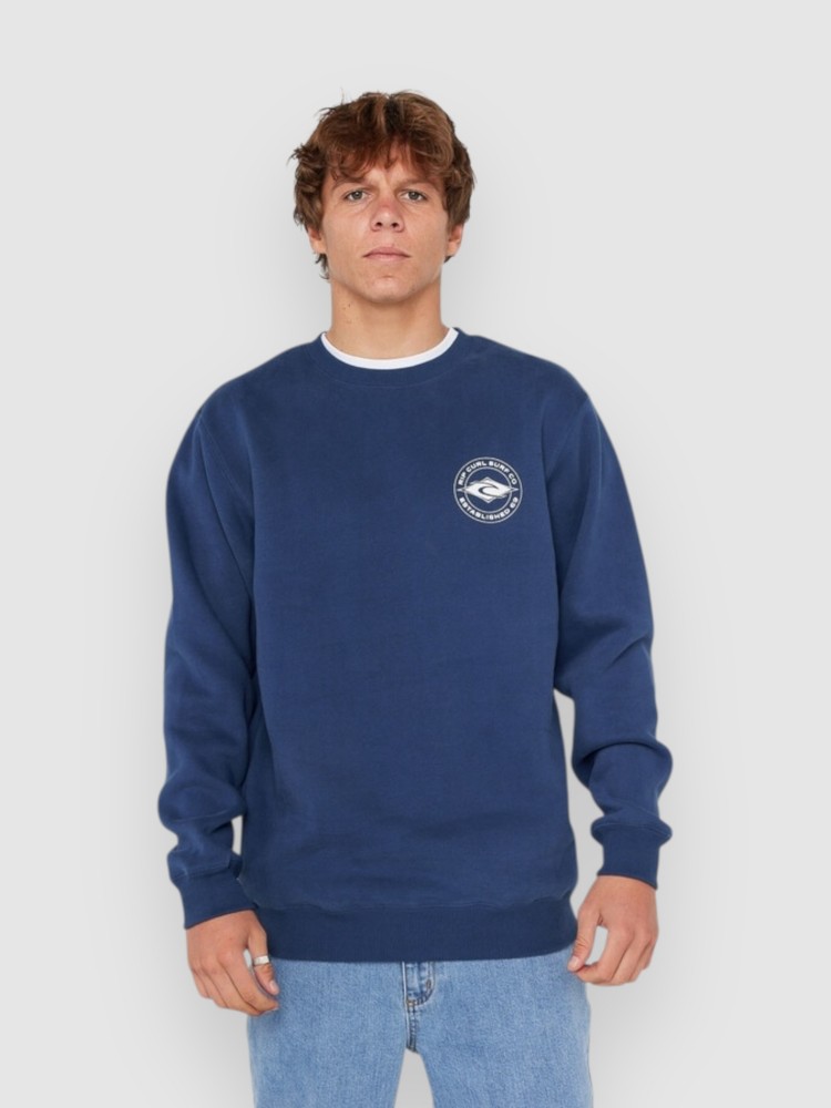 

Свитер Rip Curl Staple Crew Sweater, light navy