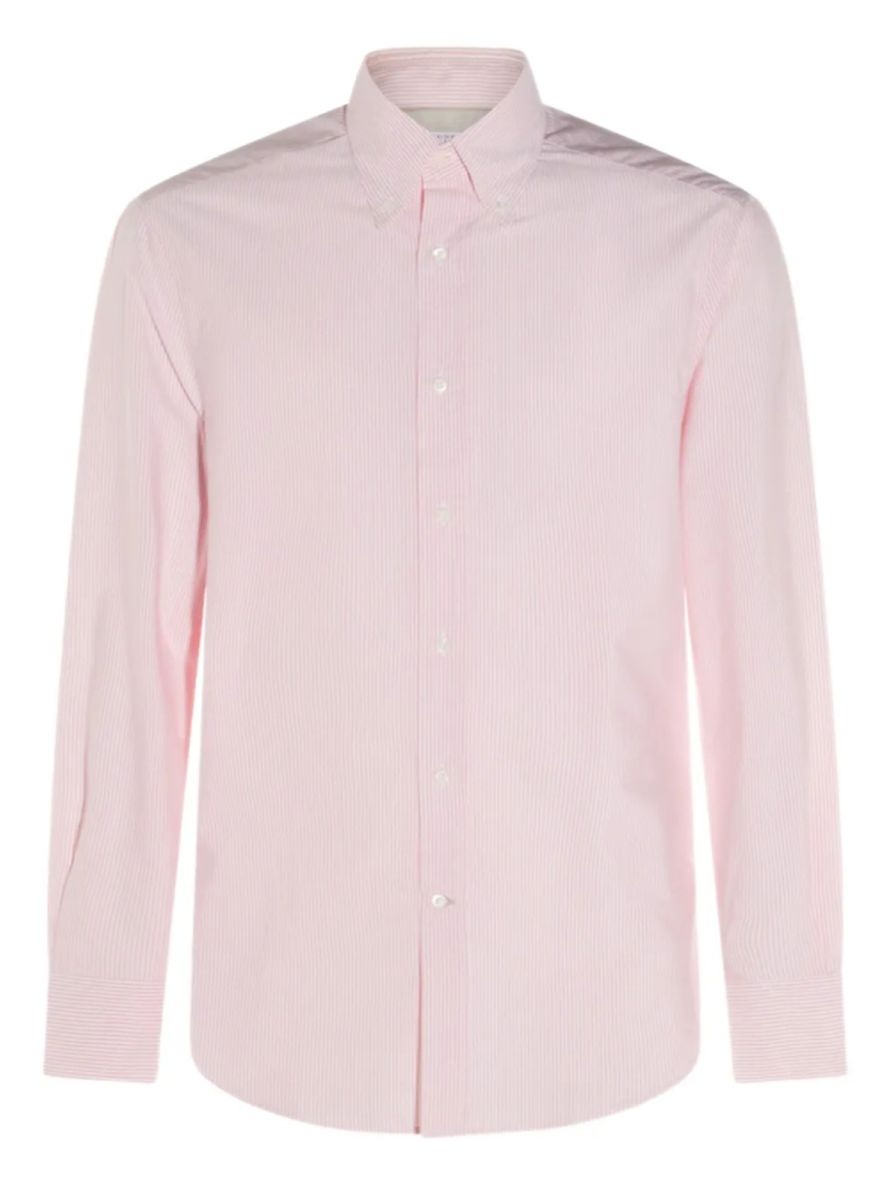 

Рубашка в тонкую полоску Brunello Cucinelli, розовый