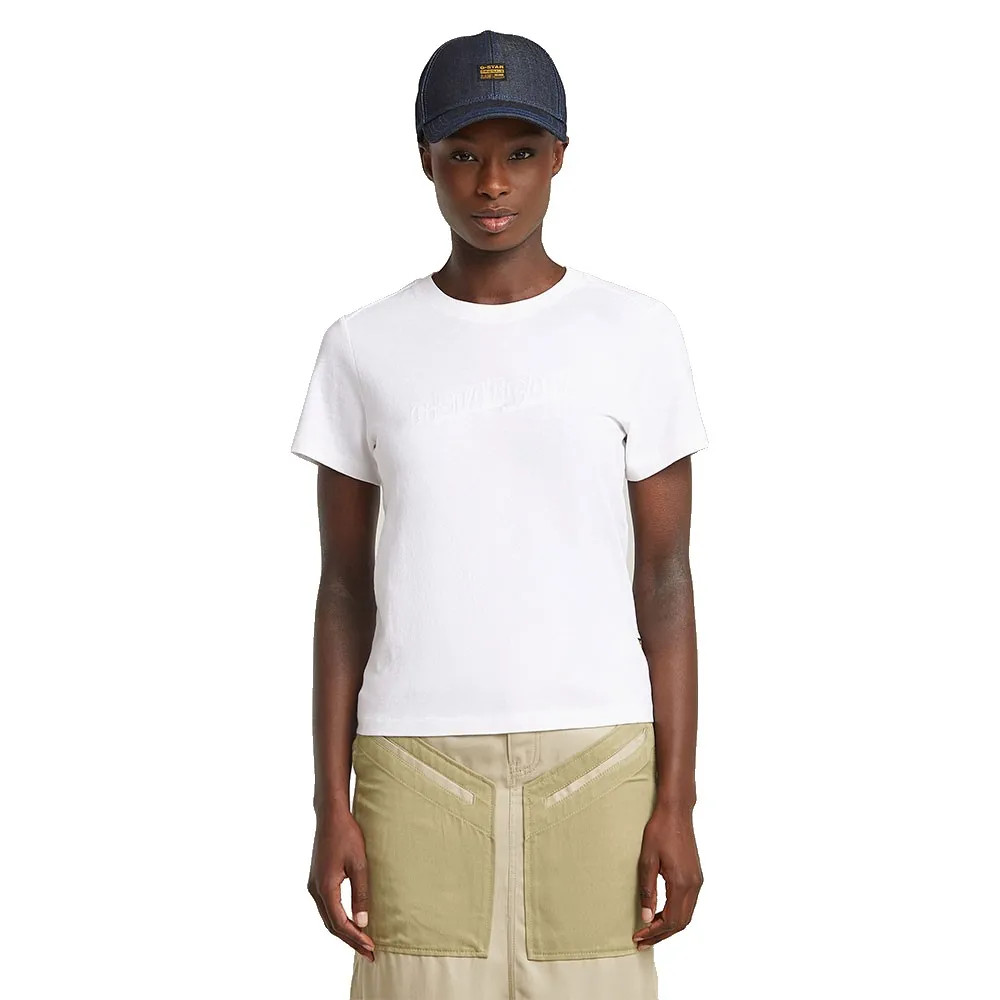 

Футболка с коротким рукавом G-Star Embro Logo, белый