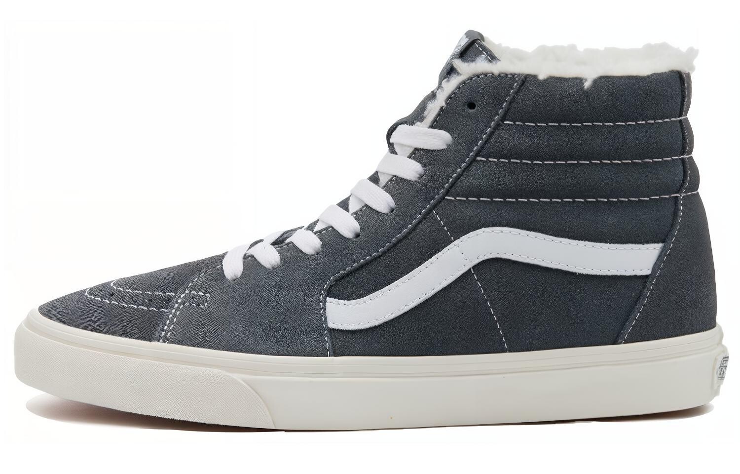 

Кроссовки Vans SK8 Skateboard Shoes Unisex High-Top Gray Black