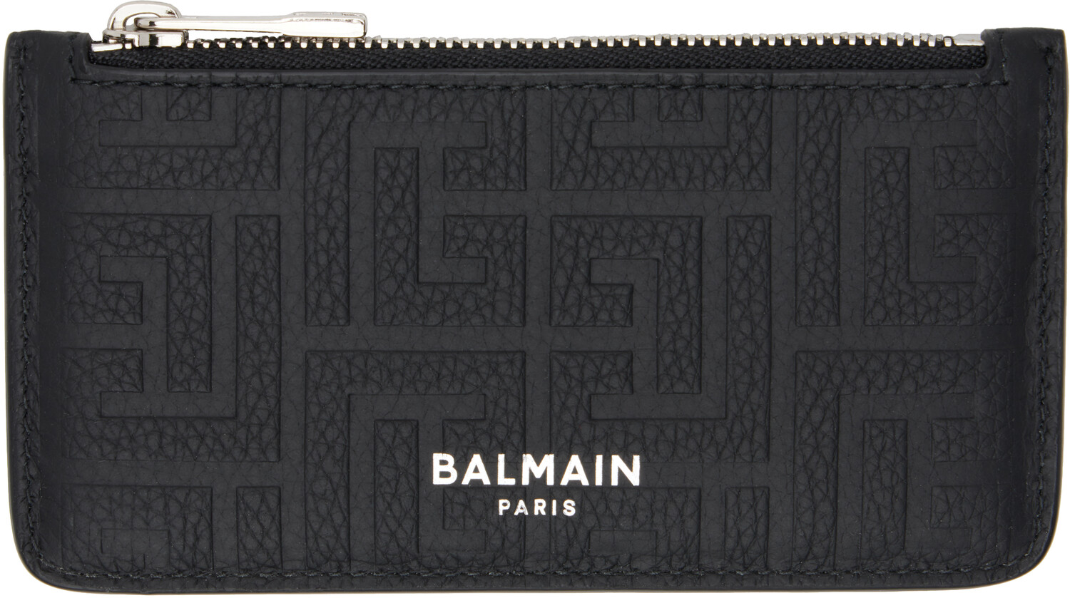 

Черный кожаный держатель для карт Balmain