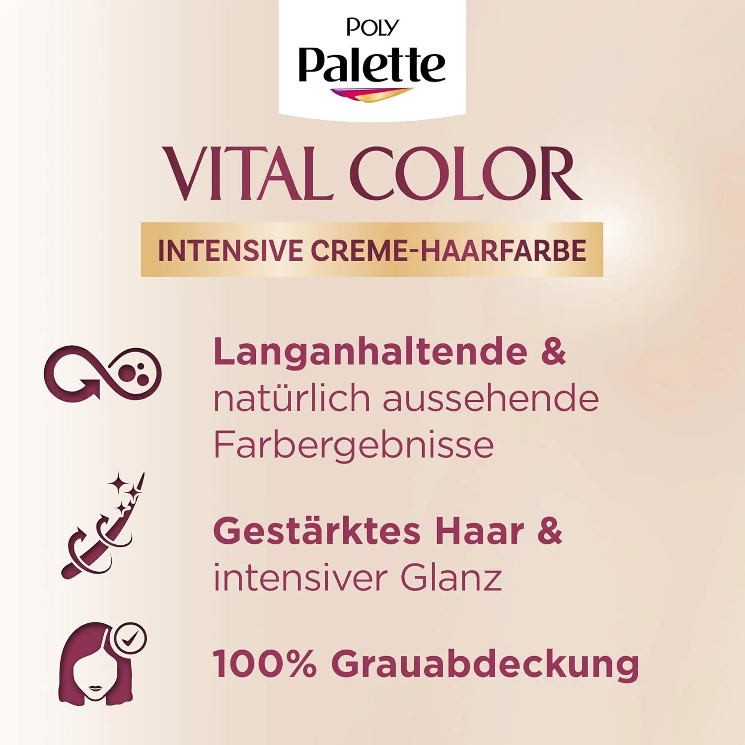 Интенсивная крем-краска для волос Poly Palette Vital Color, оттенок 1-0 Черный, 115 мл Palette — фото 4