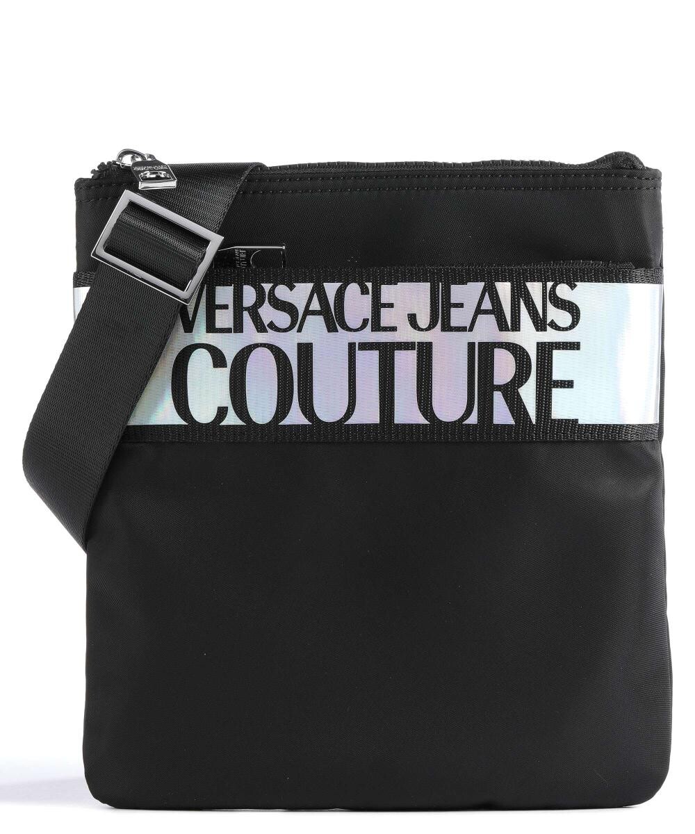 

Сумка через плечо мужская Versace Jeans Couture Iconic Logo с полосой, черный