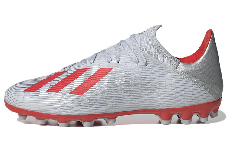 

Футбольные бутсы X 19.3 мужские низкие серебристо-серые Adidas