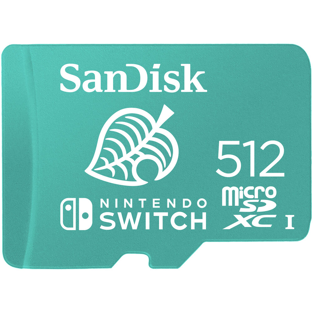 

Карта памяти SanDisk 512GB UHS-I microSDXC Memory Card SDSQXAO-512G-ANCZN