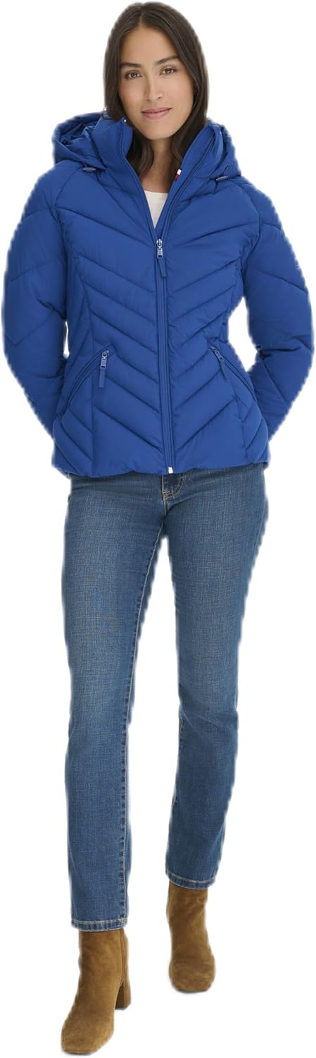 

Женское легкое повседневное пальто Tommy Hilfiger с возможностью упаковки, Anchor