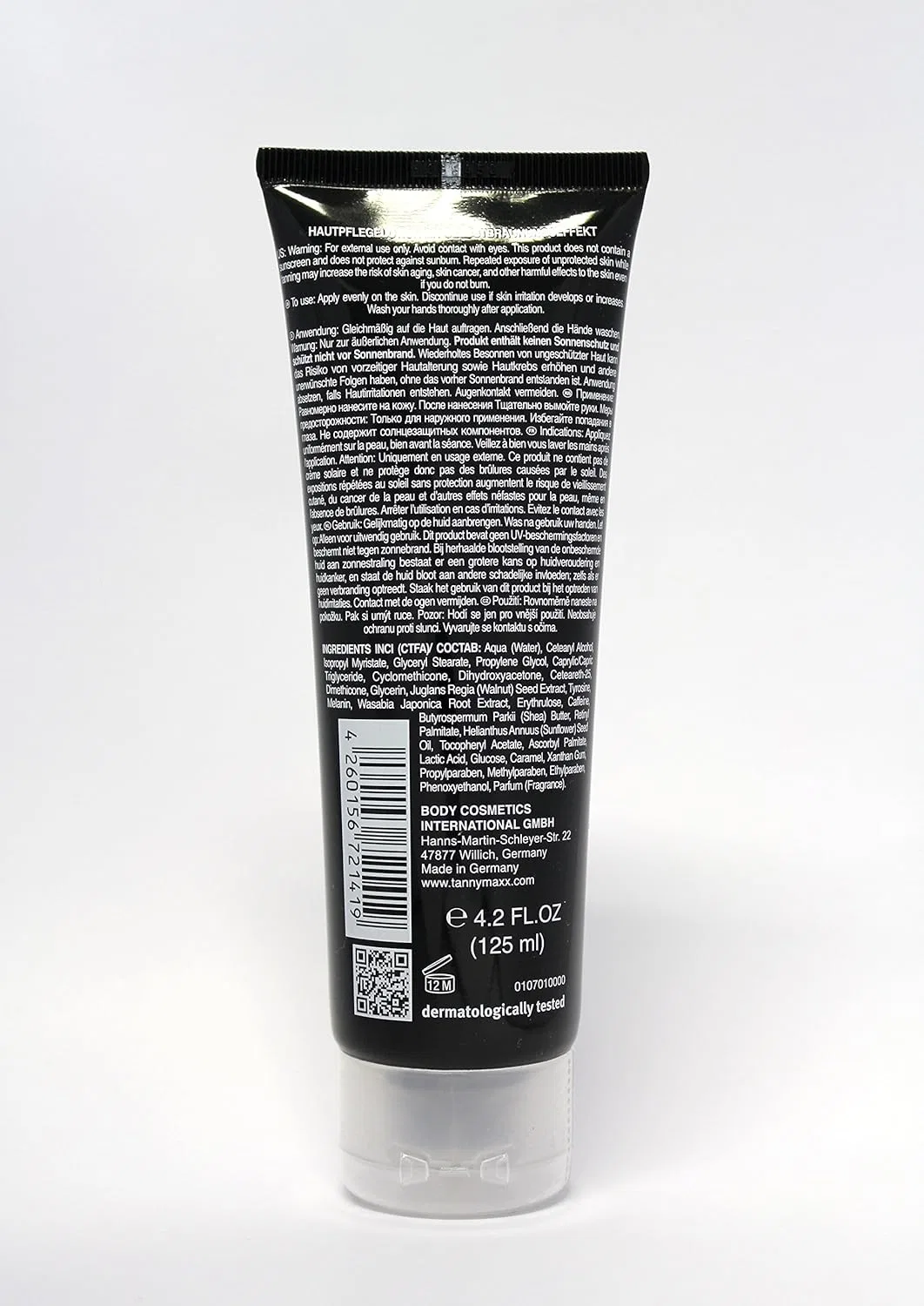 Лосьон для загара Tannymaxx Brown Super Black Very Dark Bronzing Lotion, 125 мл Tannymaxx — фото 2
