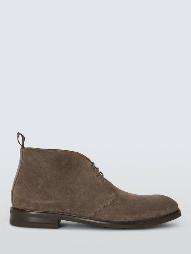 

Замшевые сапоги chukka John Lewis, серый