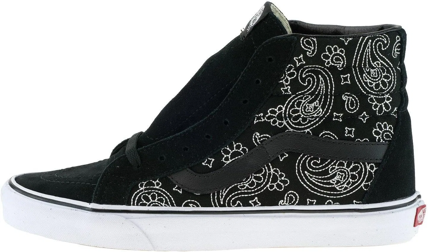 Кроссовки vans U SK8-HI Reissue Bandana Stitch, Black